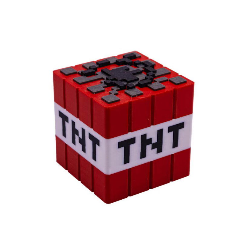 肖恒旖我的世界Minecraft周边3D打印像素风桌面摆件TNT实体现货 TNT 5cm MC系列