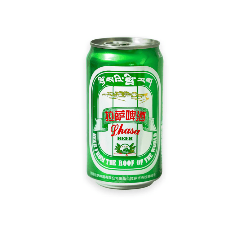 拉萨啤酒【酒厂直供】拉萨啤酒 西藏老字号 高原特产 355mL 24罐 整箱装 拉萨啤酒绿听355ml*24罐