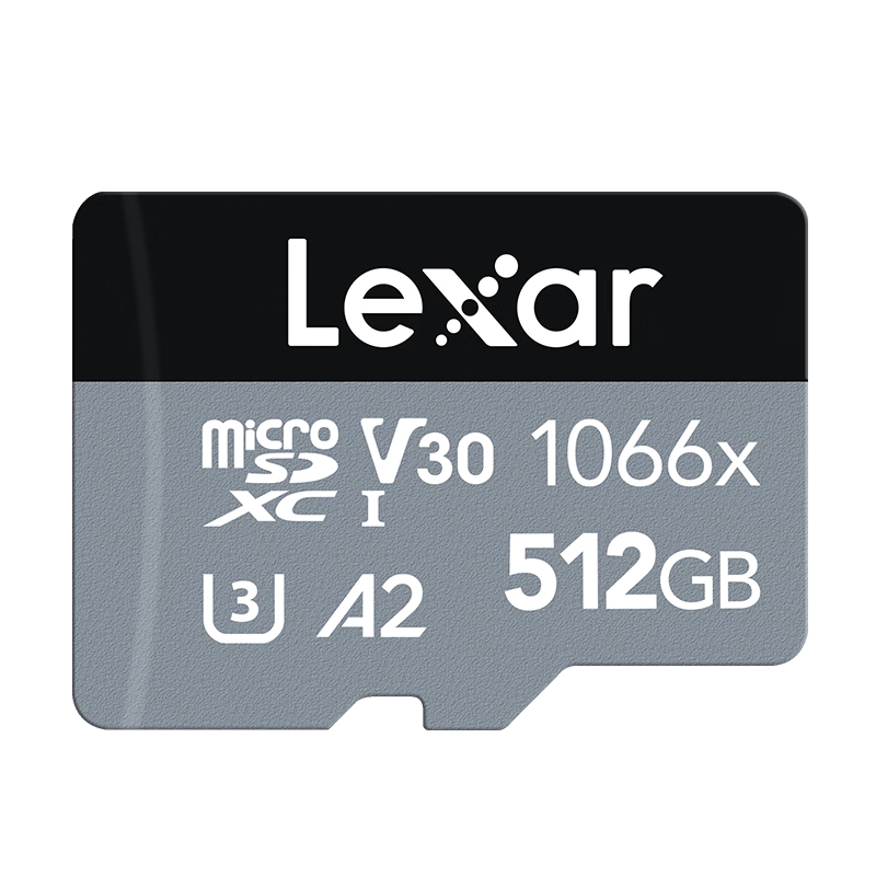 ׿ɳLexar512GB TF(MicroSD)洢V30 160MB/s ˻˶Action5/Pocket3Ƽڴ濨 (1066x)