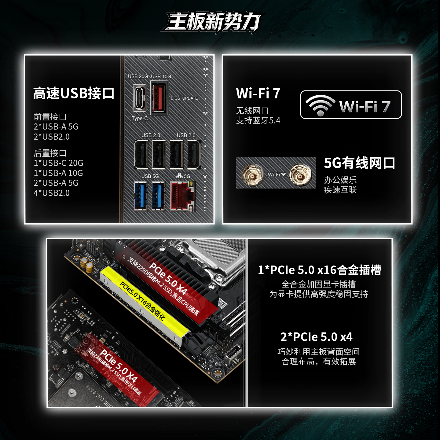 七彩虹 B850 IGAME I MINI OC DDR5 图 4