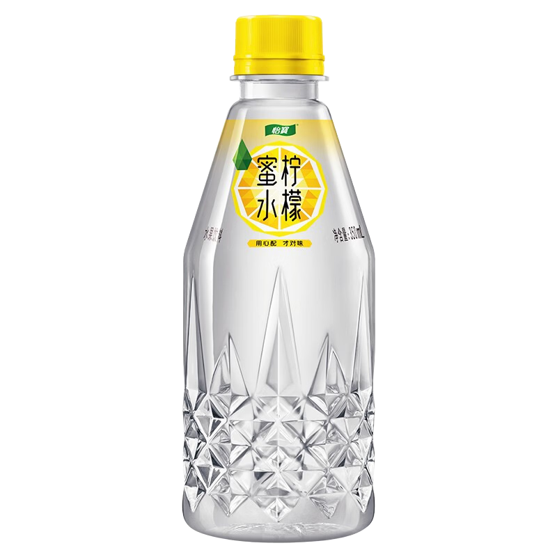 怡宝蜜水柠檬果味饮料 蜜水柠檬350ml*12瓶*2