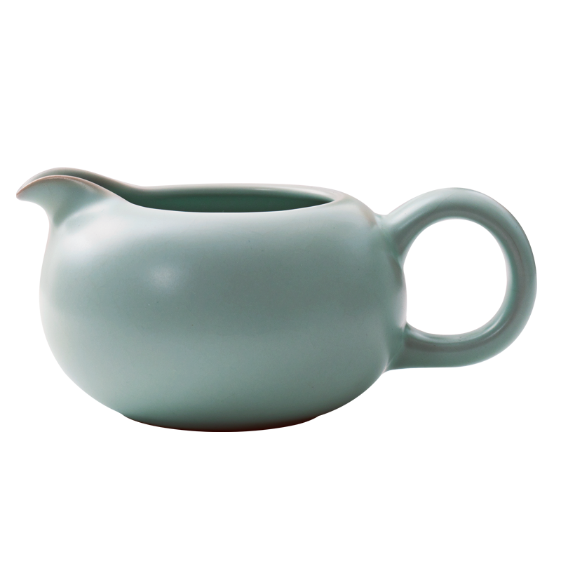 东道汝窑福缘茶海公道杯分茶器，既美观又实用|查找茶具配件历史价格