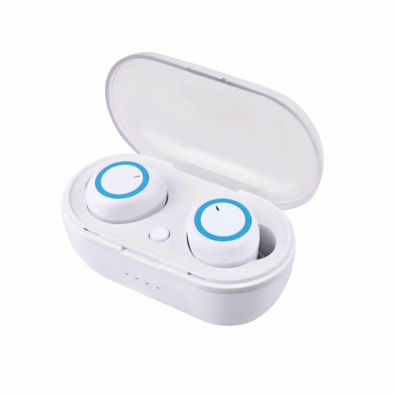 达维琦 蓝牙耳机双耳无线 迷你隐形不闪灯 真5.0运动游戏音乐 适用苹果华为荣耀vivo小米oppo 白色蓝圈【音质升级版】怎么样,好用不?