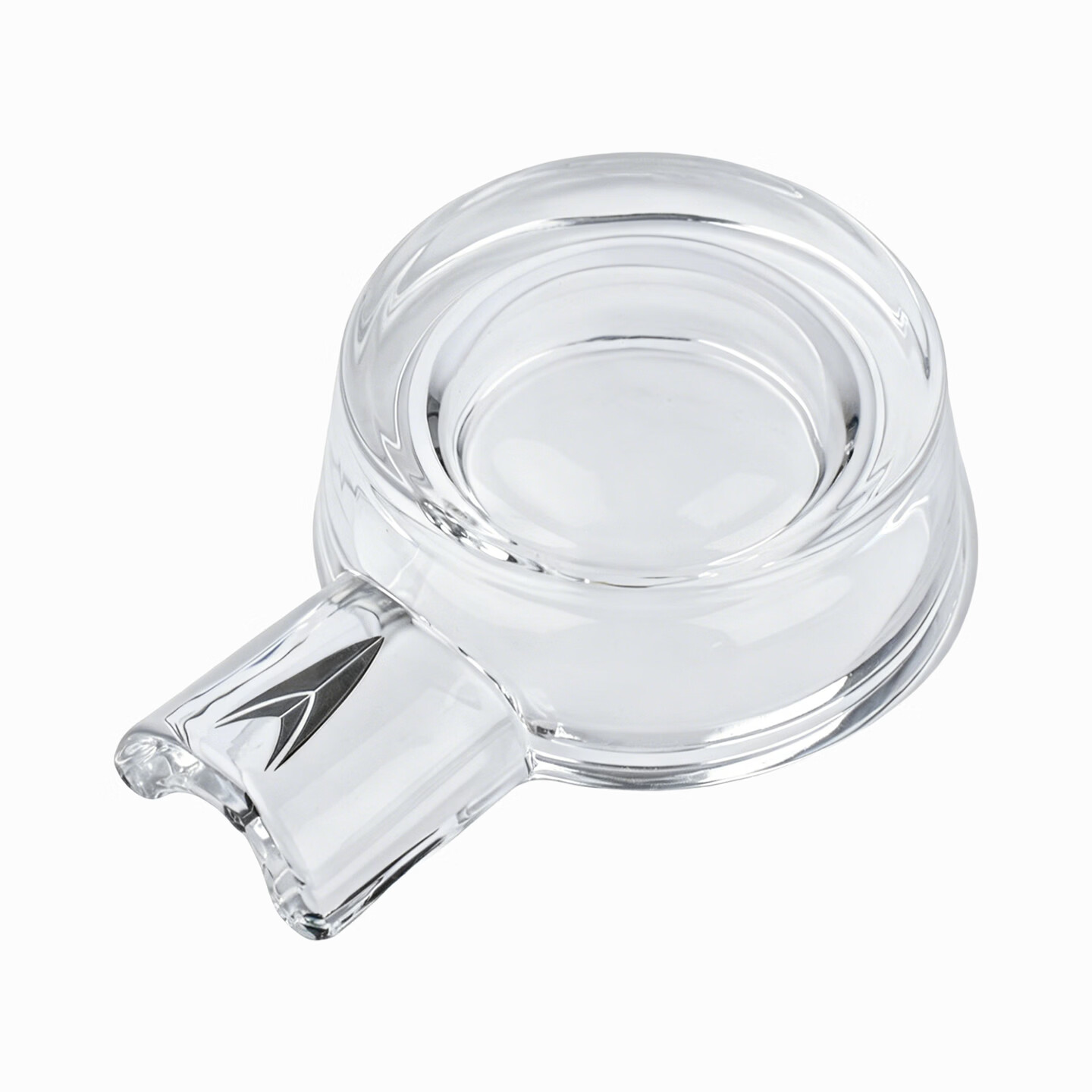 COLIBRI烟具店美国LOTUS路特斯高透玻璃单人位雪茄烟灰缸 LASH15