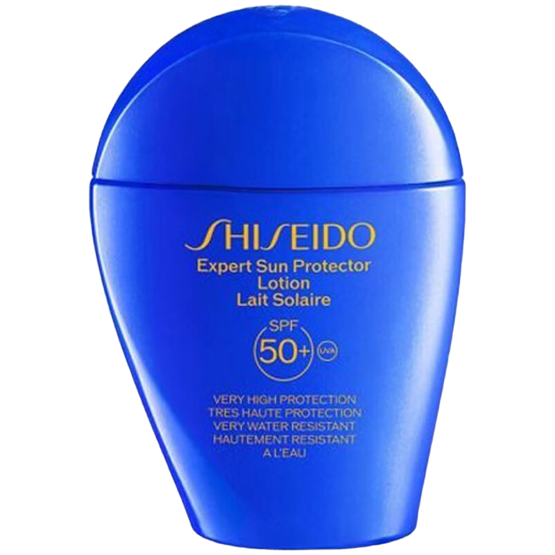 资生堂（Shiseido）蓝胖子防晒霜 新艳阳夏臻效水动力防护乳 清爽控油 50ml【欧版】