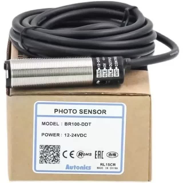 奥托尼克斯光电开关感测器BR100-DDT-P BR100-DDT-N BR400-DDT全新国产