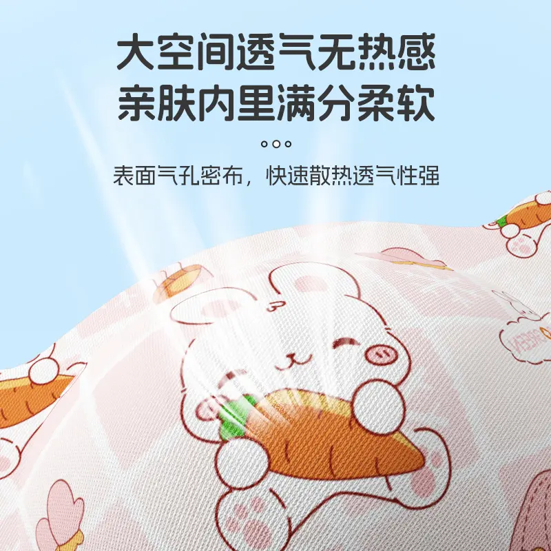 万宝绿婴儿口罩0-6个月新生儿透气防舔婴幼儿0-3岁6-12个月儿童口罩专属 防舔舐5D款【卡其熊】调节耳带丨呵护心肺 特惠装【20片】1-12月/1-3岁都适用