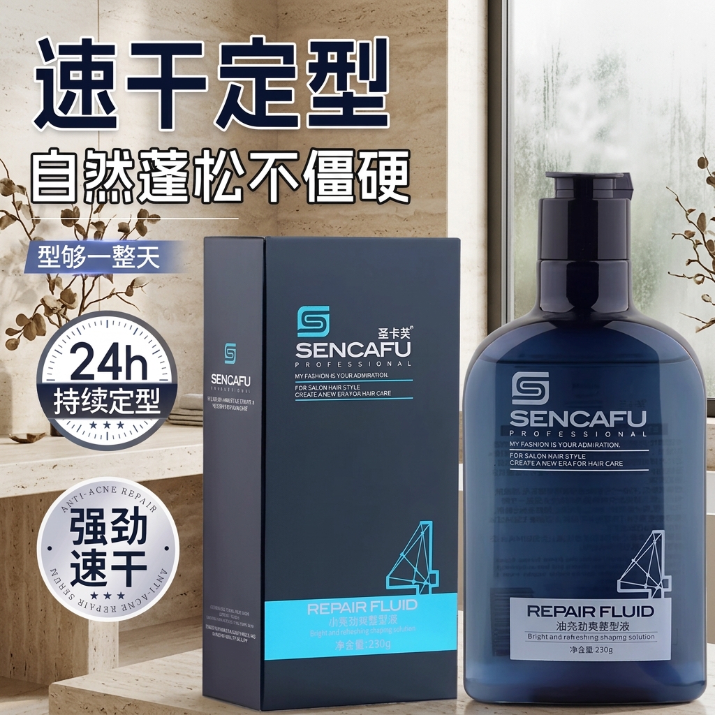 圣卡芙啫喱膏男士定型保湿持久油头大背头造型神器强力劲爽整型 5瓶(囤货好价) 京东折扣/优惠券