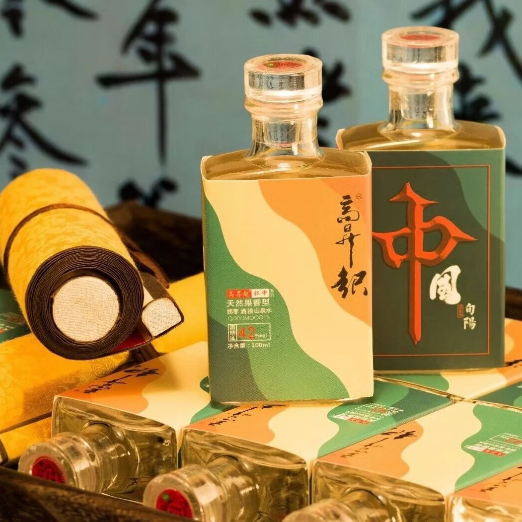 高升起天然果香型拐枣酒100ml/瓶 100ml*10瓶/盒