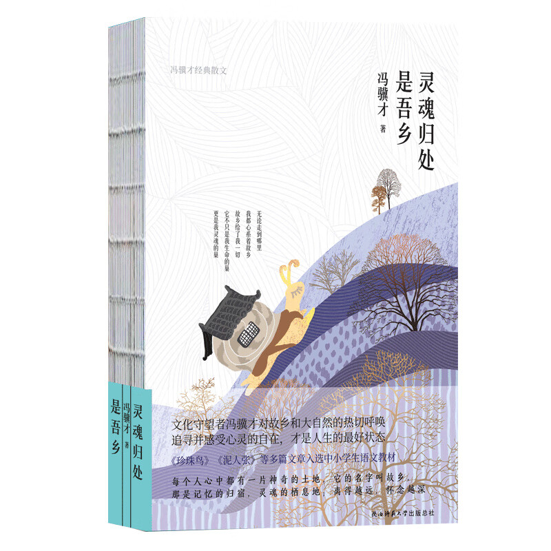 冯骥才经典散文：灵魂归处是吾乡（裸脊精装）文化守望者冯骥才作品，感受心灵的自由自在