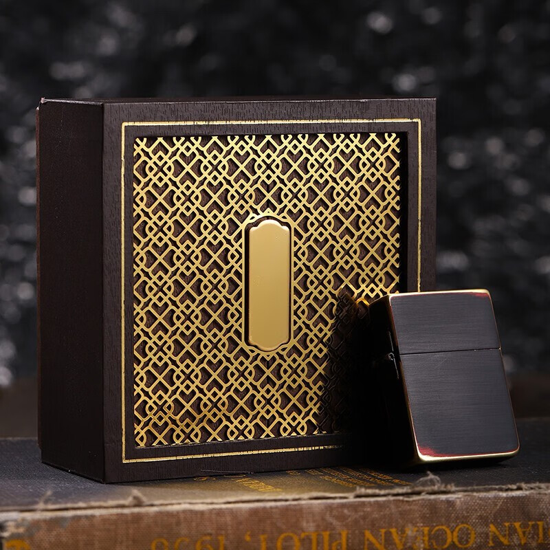 zippo之宝打火机 1935复刻红与黑不负韶华 韶华礼盒 高雅品质 1935.