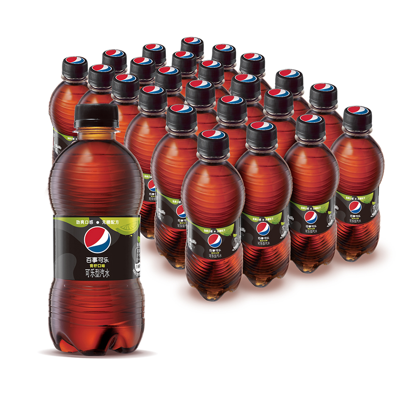 百事可乐 无糖 Pepsi 碳酸饮料 青柠味 汽水 300ml*24 饮料整箱 百事出品使用感如何?