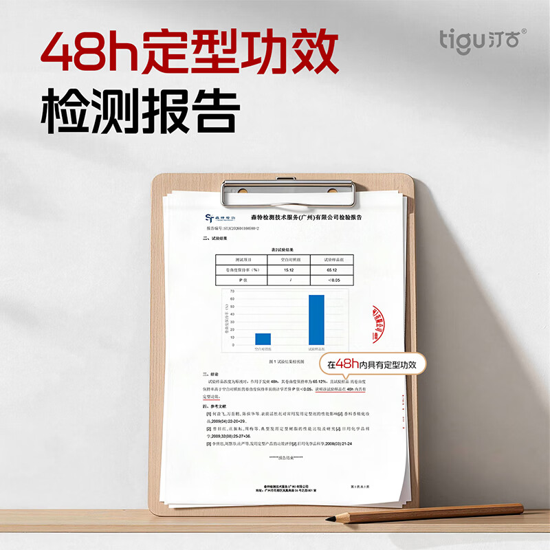 汀古（TIGU）发胶定型喷雾400ml持久速干蓬松造型发型防断发摩丝干发胶大瓶装 400ml*1