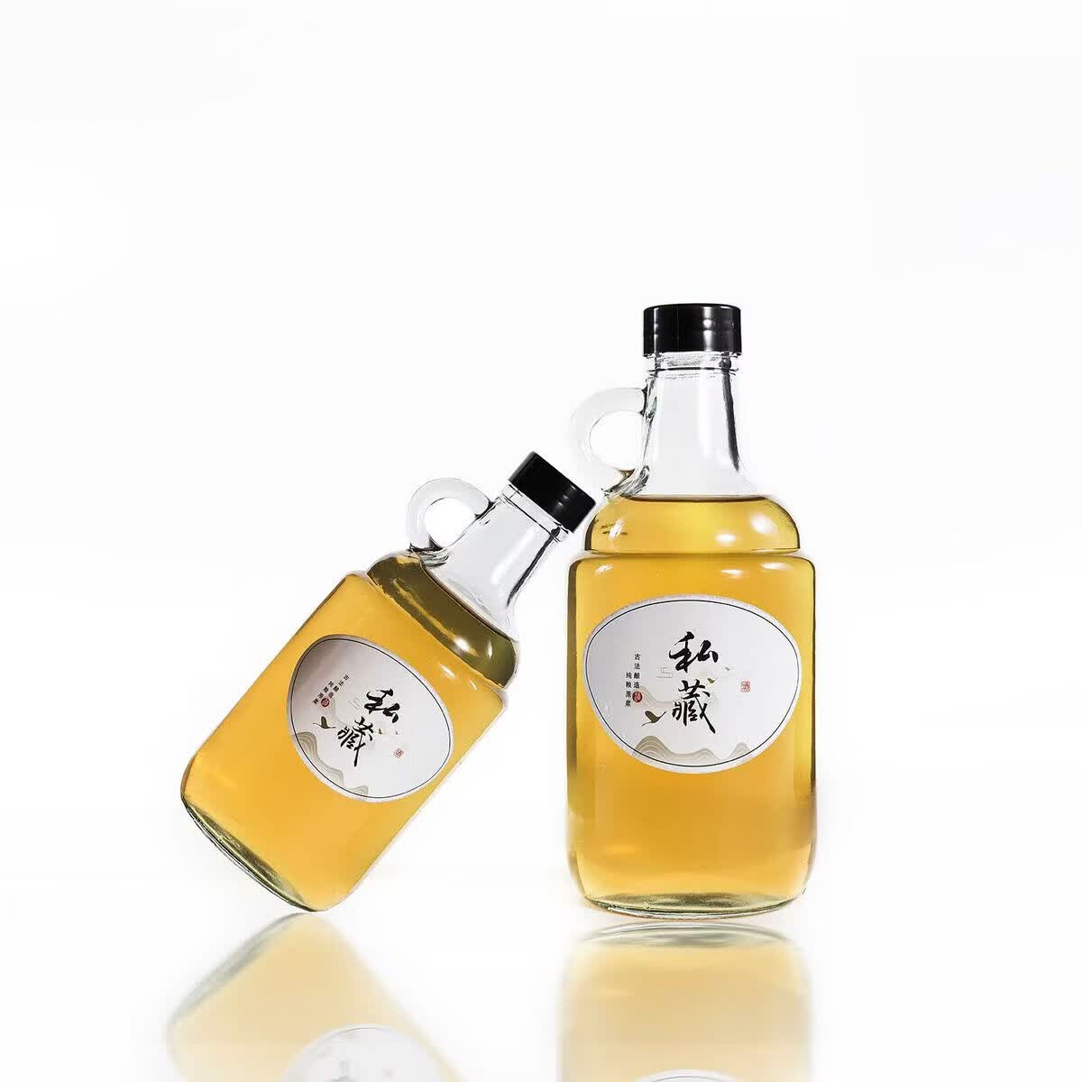 溥畔酿酒罐玻璃泡酒专用酒瓶青梅酒泡酒瓶10斤装酒酒罐子密封空瓶 8斤装泡酒瓶
