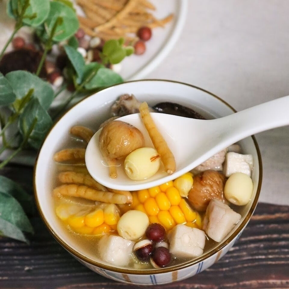 北京仁同堂原料黄芪太子参无花果麦冬煲汤料儿童汤包健脾胃消食广式