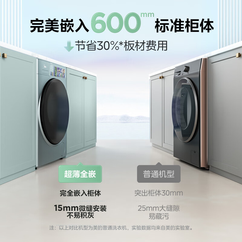 美的（Midea）全自动洗衣机AIR5 MD100SAIR滚筒洗衣机怎么样？有什么优缺点-图片10