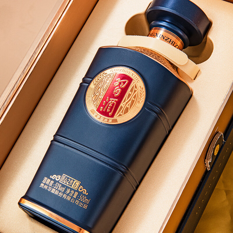 习酒匠心之作6 53度酱香型白酒 500ml 纯粮酿造礼盒装 53度 500mL 1瓶 【单瓶装】
