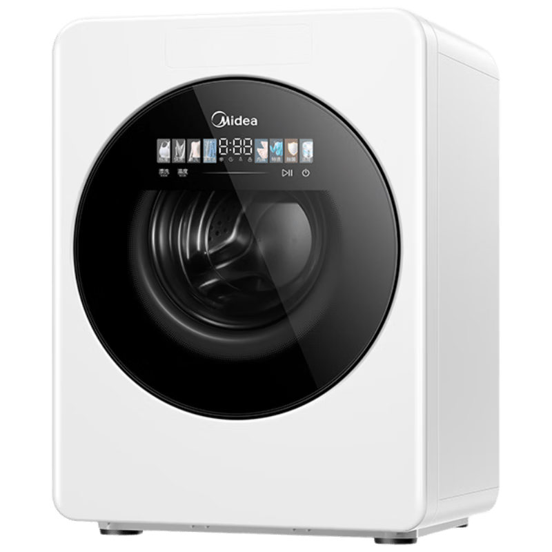 美的（Midea）云初Y2 滚筒洗衣机全自动 1.2KG迷你内衣婴儿洗衣机 双效除菌螨 MNG12VD1E 以旧换新