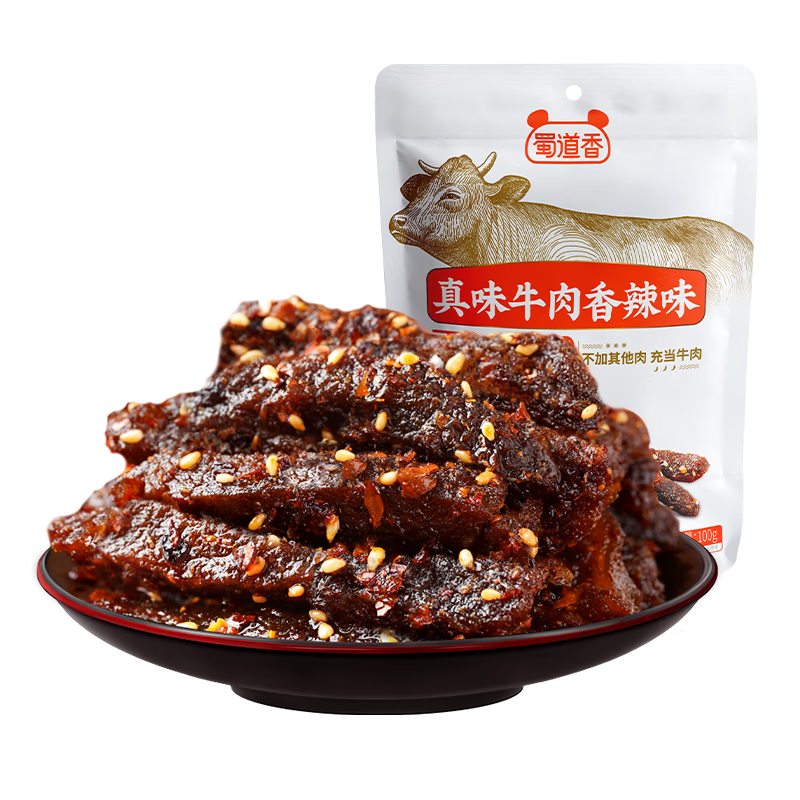 shudaoxiang 蜀道香 天椒牛肉干 麻辣味 100g