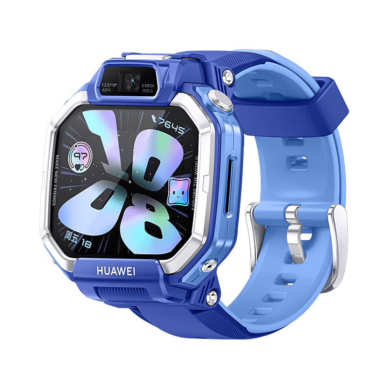 华为（HUAWEI）超新星儿童手表X1系列 5天关机定位畅连视频通话110°超广角自拍纯净社交 X1星际蓝