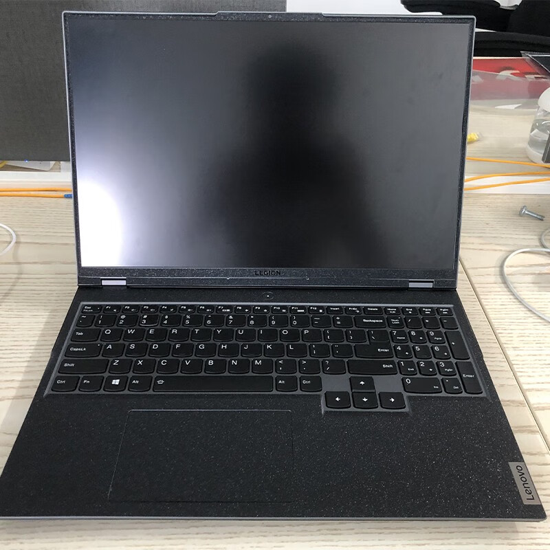 酷力驰 2024/25款联想拯救者Y9000P电脑贴纸R9000P贴膜16英寸笔记本外壳高达保护贴膜 黑色星光磨砂 AC面