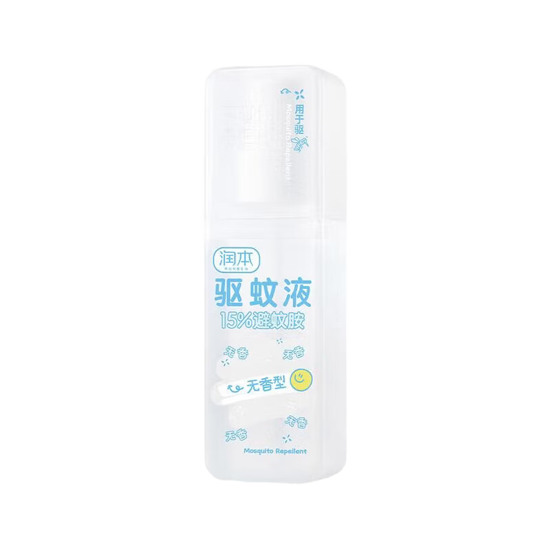 润本（RUNBEN）避蚊胺驱蚊喷雾驱蚊液防蚊虫防蚊喷雾蚊怕水户外专用便携驱蚊喷雾 【可倒喷】无香型-75ml