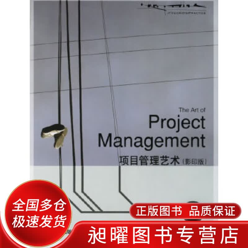 项目管理艺术 2006年度jolt获奖图书【正版好书,下单速发】