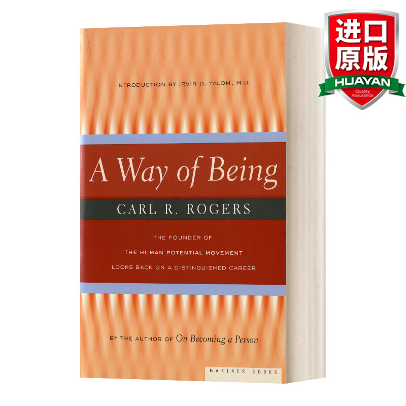 A Way of Being 英文原版 论人的成长 英文版 进口英语原版书籍