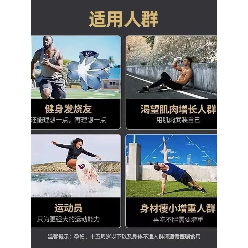 万宁(mannings)奥普帝蒙金标on乳清蛋白粉分离健身增肌补充营养品 牛奶巧克力5.5磅 2.5kg*1袋