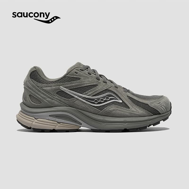 SAUCONY索康尼新品中性26夏季KINVARA 4 RE复古休闲鞋 灰 40.5