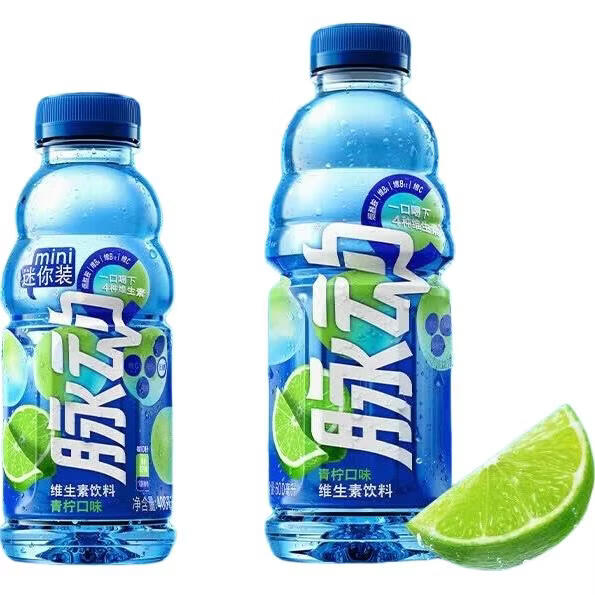 脉动维生素饮料青柠口味400ml*3【脉动回来】 青柠口味400ml*3