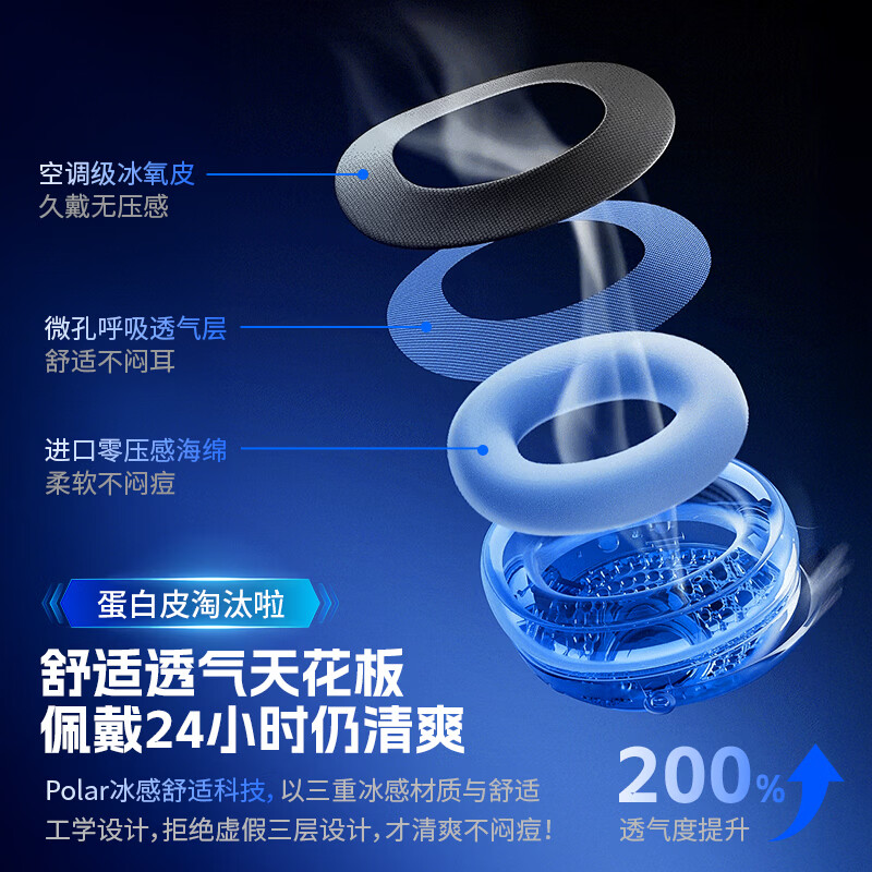 唯立德【2026最新款电竞游戏耳机丨赛事推荐专用】耳机头戴式三角洲2.4G听声辨位蓝牙无线耳机 dts调音版+电竞灯效【镀钛银】