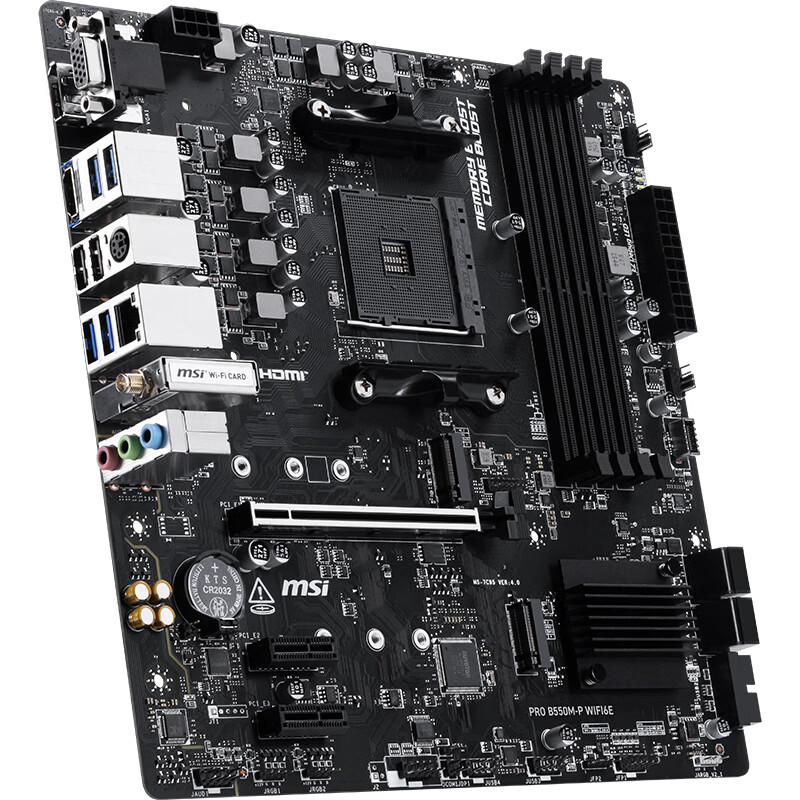 微星 PRO B550M-P WIFI6E DDR4 图 5