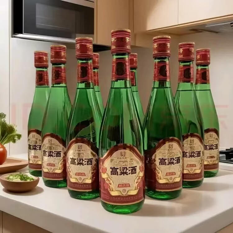 晋头粱山西高粱酒53度42度清香型优级纯粮食白酒450ml*12瓶装中华老字号 53度 450mL 12瓶 晋头梁