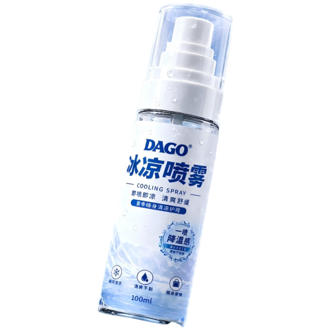 DAGO夏天降温冰感学生防暑衣物降温神器防暑喷剂户外军训清凉喷雾