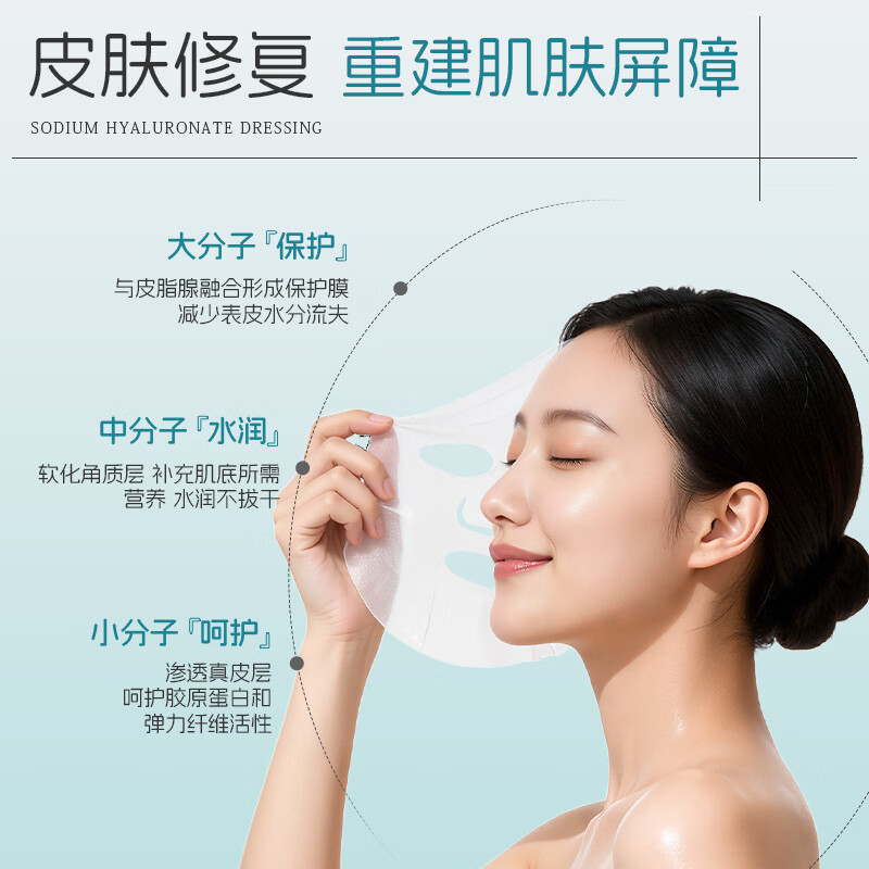 焕妍医用修复贴透明质酸钠贴痤疮痘肌痘印皮肤敏感肌护理焕颜非面膜 两盒疗程装 包装升级【修复中度痤疮】90%用户选择