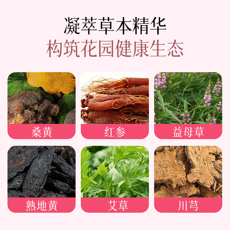 仁和雪莲本草护理贴水润阴道干涩补水私处祛味保湿抑菌保养护理 9盒桑黄贴【周期使用】