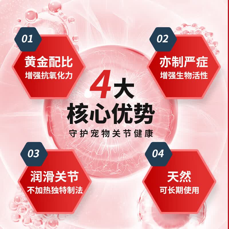 安它诺(ANTINOL)安替诺Antinol277宠物软骨素猫狗关节保护消炎止痛新西兰进口骨骼 安替诺 60粒*2瓶 【官方授权-防伪可查】