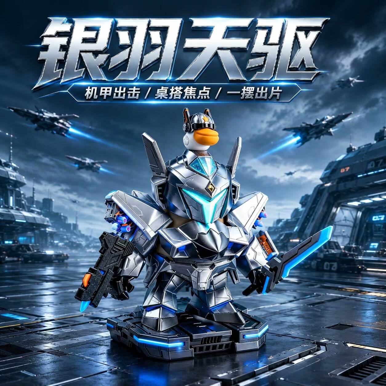 NOLIN 诺凌卡皮巴拉磁吸玩具钢铁侠高达矮达机甲重豚王摆件3d打印手办玩具 卡皮巴拉豚20
