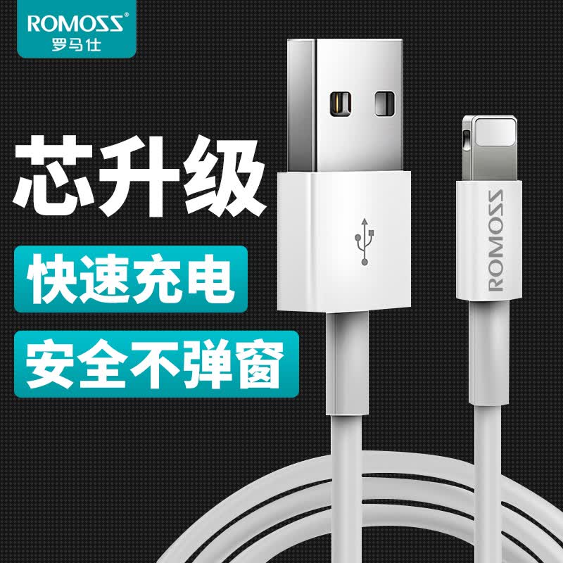 罗马仕 CB12 苹果数据线快充充电宝线适用iPhone14/13/12/11 Pro/se/Xs Max/XR/8手机充电线iPad Air/mini 1m属于什么档次？