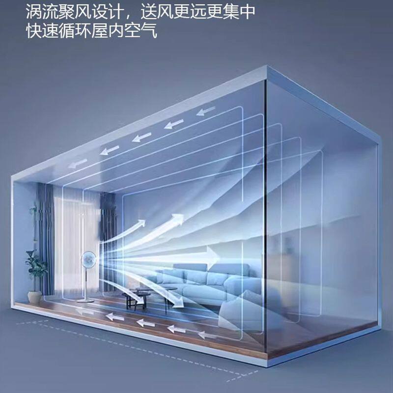 美的多采风扇电风扇平面扇家用循环扇2026款风扇落地扇摇头电风扇循卧室宿舍办公室轻音节能9H超长定时风扇 【飓风20速】机械款强效出风