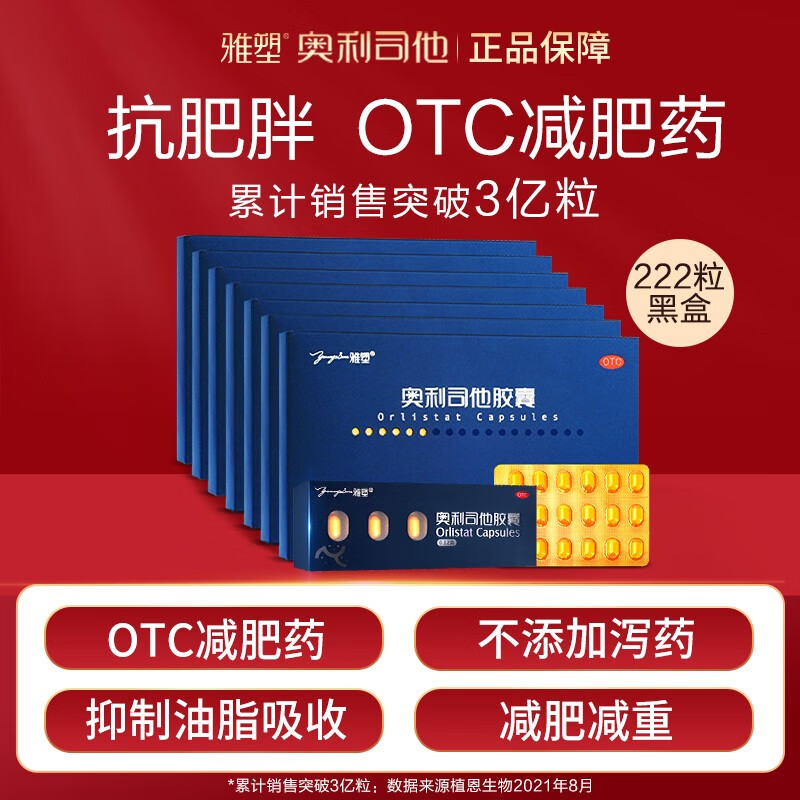 奥利司他胶囊价格走势及销量分析-雅塑品牌消化系统用药榜单