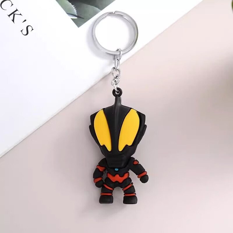 钥匙扣卡通q版迪迦罗布赛伽可爱书包挂饰个性男孩小礼品  贝利亚