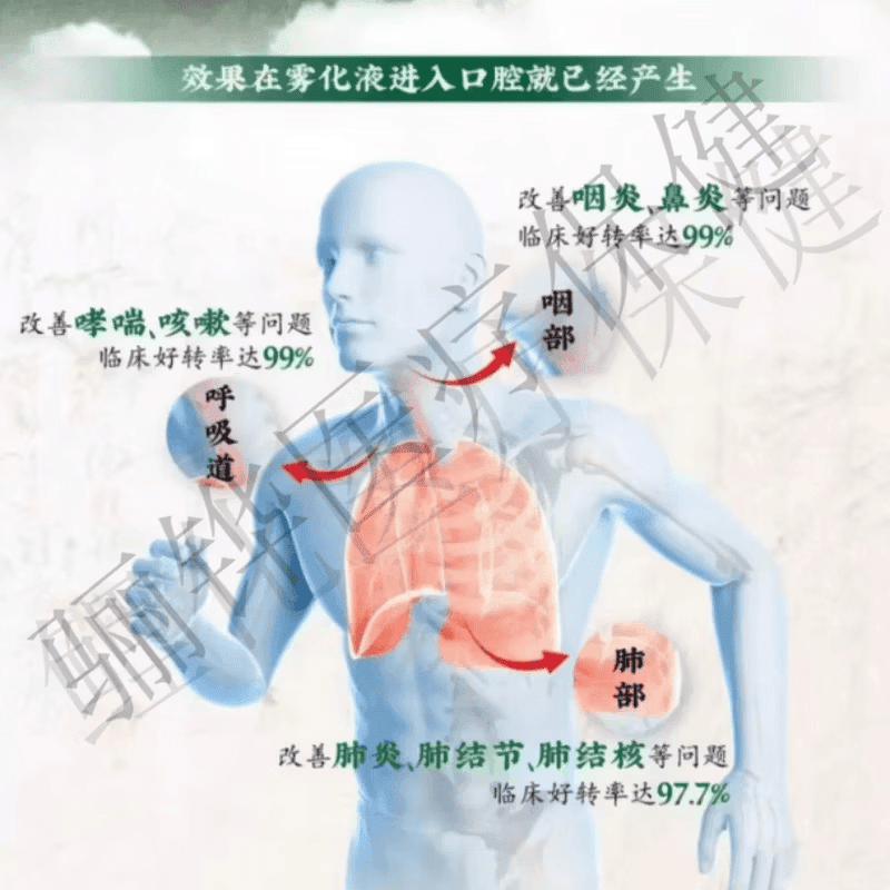 通用宝霏液宝霏颗粒萃取液缓解咽部干咳干痒胸闷气短修复支气管 1支装 10ml*1盒 官方
