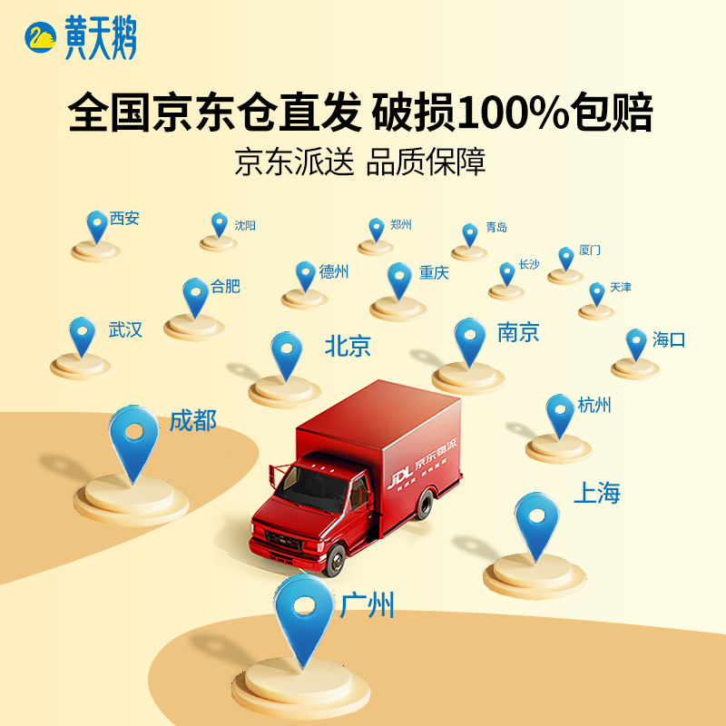 黄天鹅【可生食鲜鸡蛋】30枚L级大蛋/3.6斤礼盒装生鲜鸡蛋京东自营 送礼