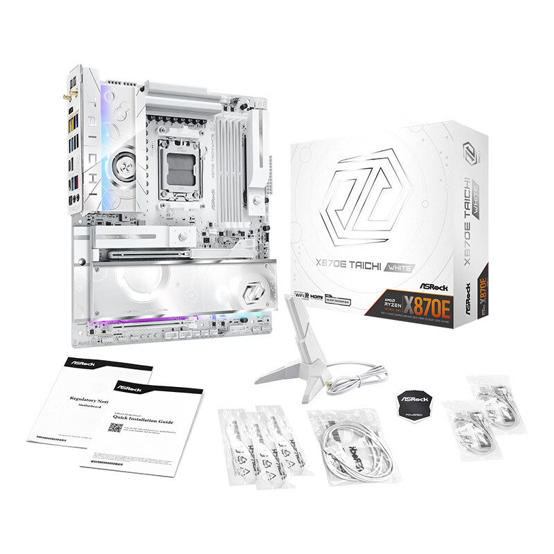 华擎 X870E ASROCK TAICHI WHITE DDR5 图 9