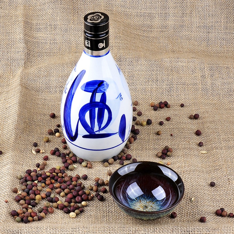 【拍2发5】山西杏花小兰花白酒53度475mL*4瓶