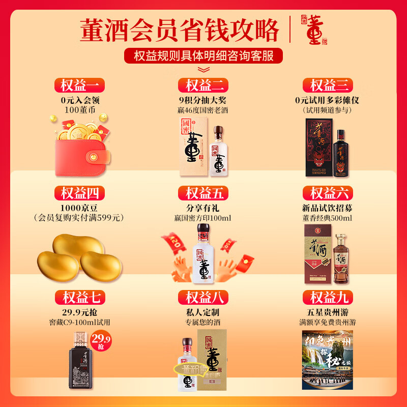 董酒官方旗舰店 国密 特密 董香型白酒 高端礼赠 商务宴请 54度 500mL 2瓶 组合装京仓发货