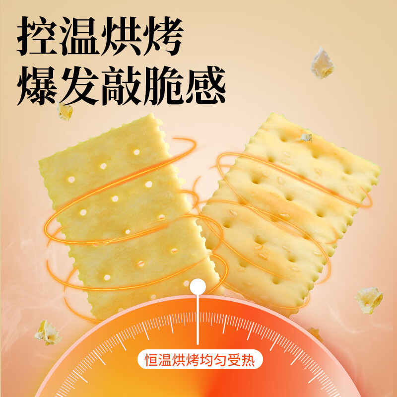 peppito海盐苏打饼干600g礼盒什锦装送礼咸味梳打混合装饼干零食 【2盒】什锦苏打饼干600g