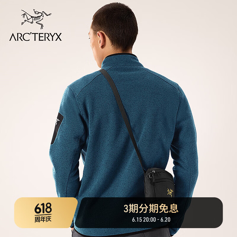 ARC'TERYX始祖鸟 MANTIS 1 WAIST PACK 便携 男女同款 腰包 24K BLACK/黑色 均码